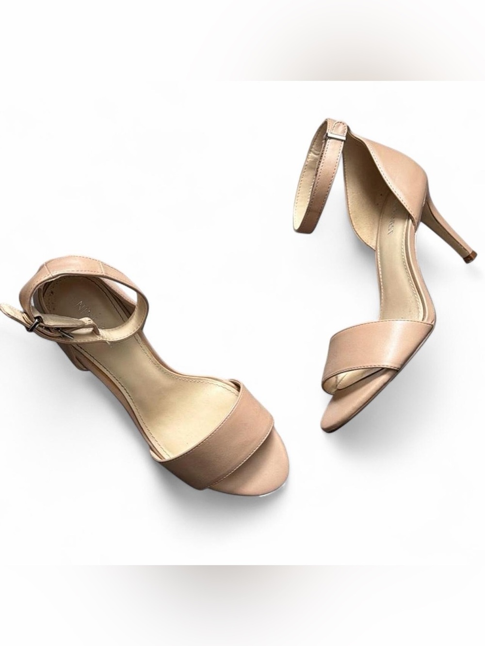 Nine West Women’s Ankle Strap Sandals in Nude size 8US